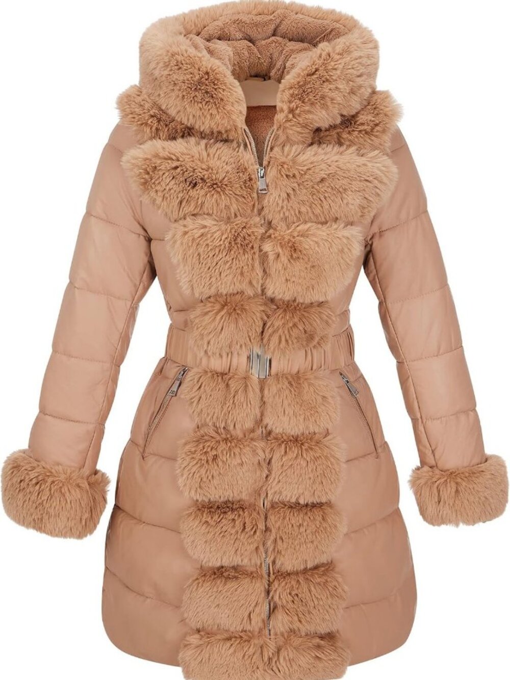 Cozy Hooded Winter Puffer Coat | Stylish Quilted Jacket for Women